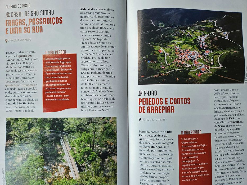 Aldeias com História Boa Cama Boa Mesa