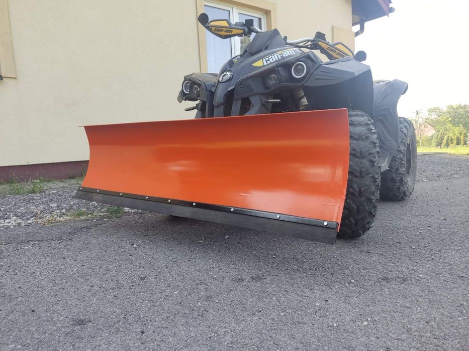 Mocny pług do quada do śniegu uniwersalny montaż Dowóz