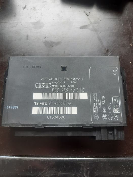 Moduł komfortu audi a4 b6 8E0 433BC
