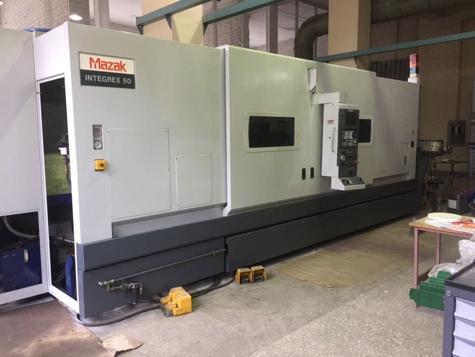MAZAK INTE 50YR-2500U Токарно-фрезерний обробний центр з ЧПУ