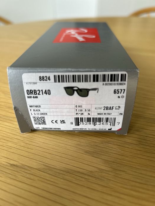 Ray-Ban Wayfarer ORB2140 F 50 mm