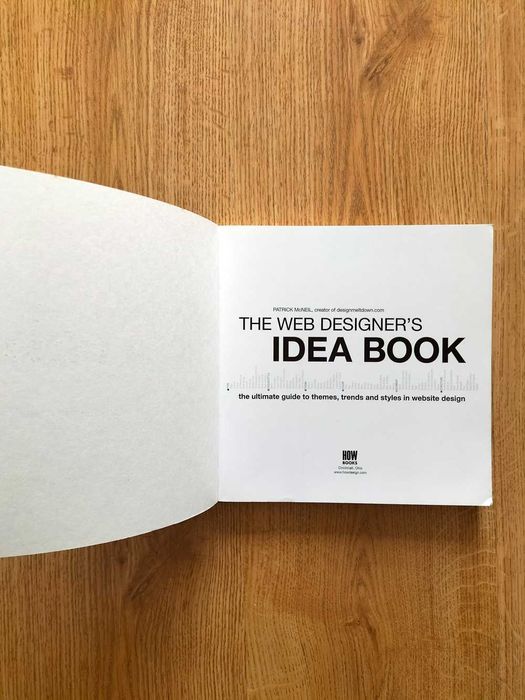 Livro "The Webdesigner's Idea Book" de Patrick McNeil, 2008