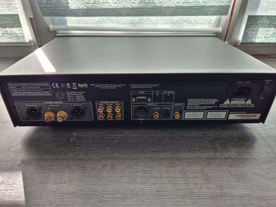 NAD M5 SACD/CD Player – Hi-End програвач (Masters Series)