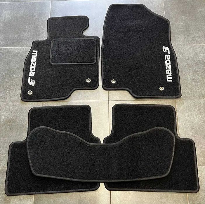 Ворсові коврики для Мазди\ Mazda 3\ 6\ 5\ CX3\ CX5\ CX7\ CX9\ поліки