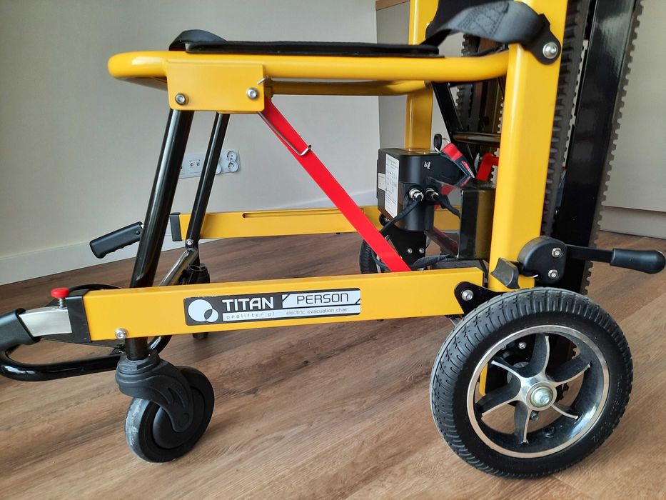 Schodołaz Wózek elektryczny Titan Person Dragon Jak Nowy Rok Gwarancji