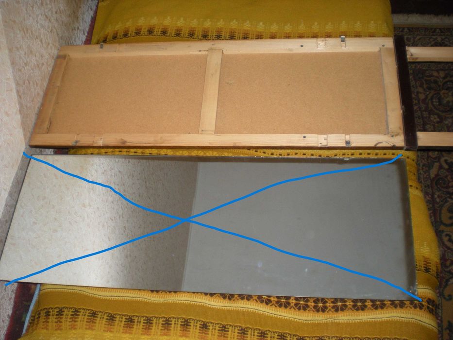 Крепление зеркала от трюмо СССР