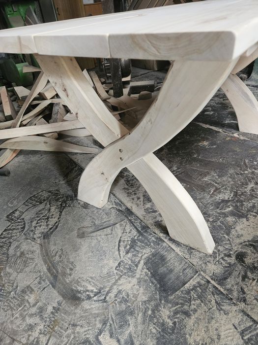 Stół topolowy 80x160