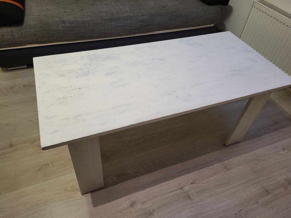 Sprzedam białą ławę 120 x 56