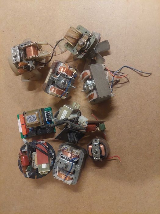 Zestaw silników, wentylatory i transformatory Tanio!!!