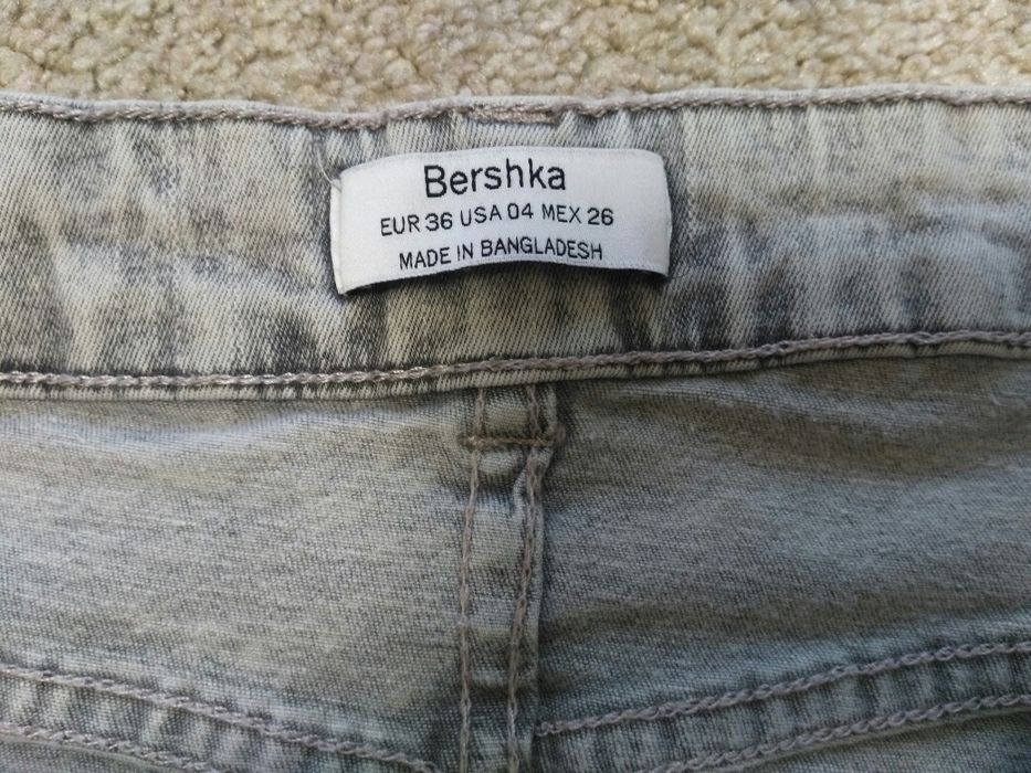 Юбка джинсовая Bershka новая мини размер 36
