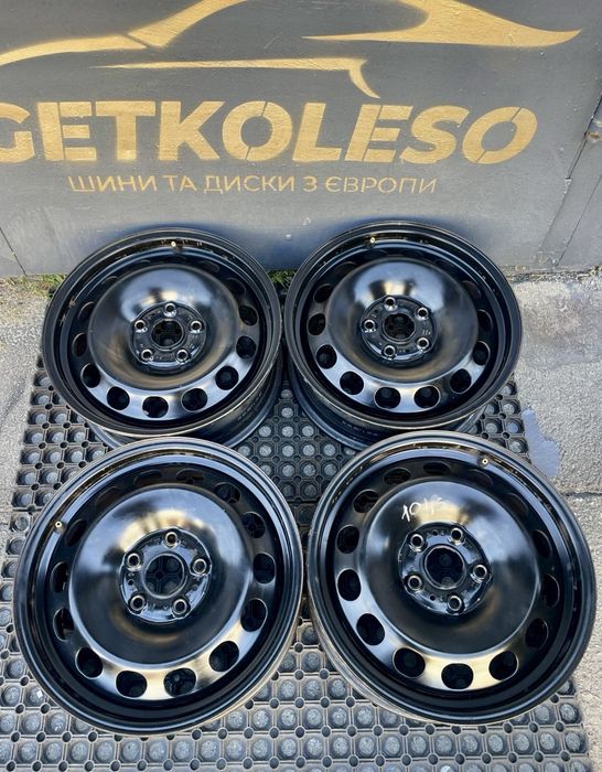 Диски 5/112 r16 металеві, Skoda, Audi, Volkswagen