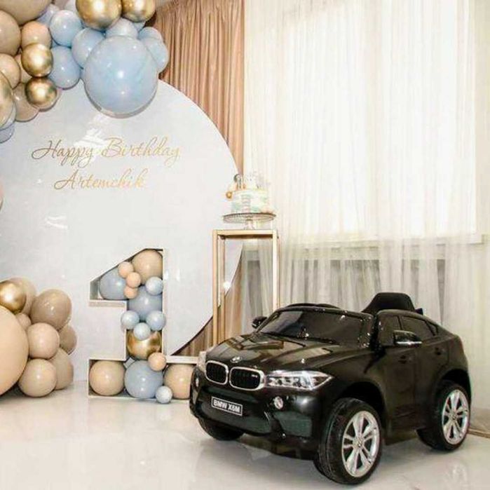 СуперЦіна‼️Дитячий Електромобіль BMW X6M BLACK,WHITE • Дитяче Авто БМВ