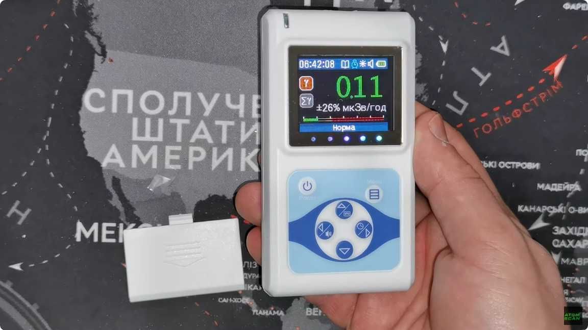 НОВИЙ дозиметр 2024 року з США РадиаСкан-701А радиометр RadiaScan-701A ...