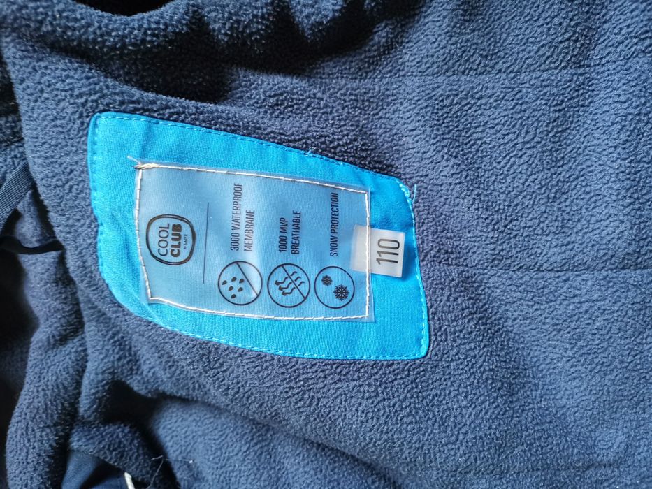 2x kurtka zimowa rozm 110 cool Club Smyk quechua