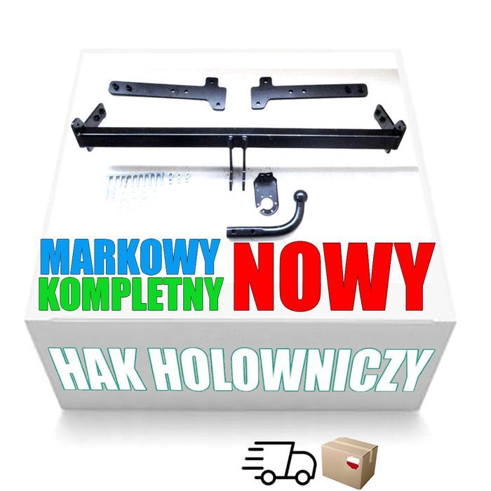 Mocny HAK HOLOWNICZY Seat Leon hatchback od 2000 do 2005 Zaczep Kulowy