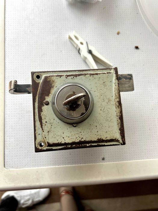 Fechadura porta com chave