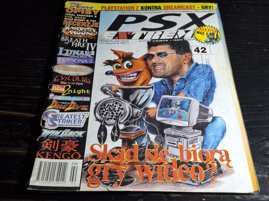 Czasopismo PSX Extreme numer 42 rok 2001