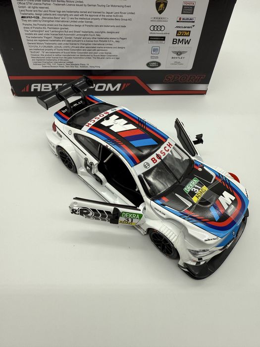 Металева машинка Автопром BMW M4 DTM