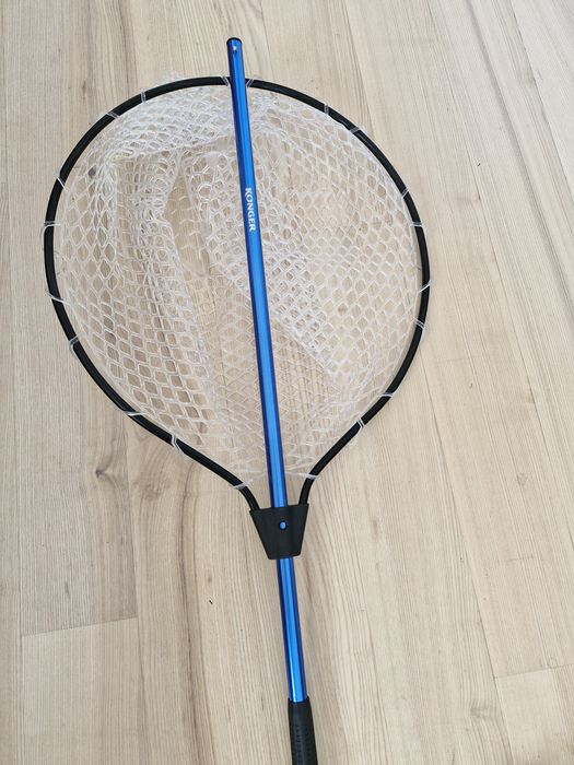 Podbierak Konger Trout Area -silkonowa siatka