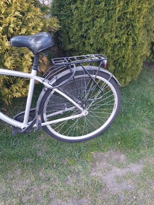 Rower męski 28 srebrny