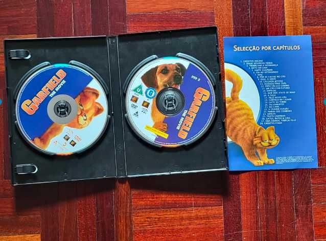 Garfield DVD Edição Especial 2 Discos | PT + EN | Novo