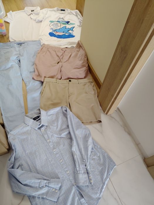 Zestaw ubrań męskich rozmiary M, L, XL