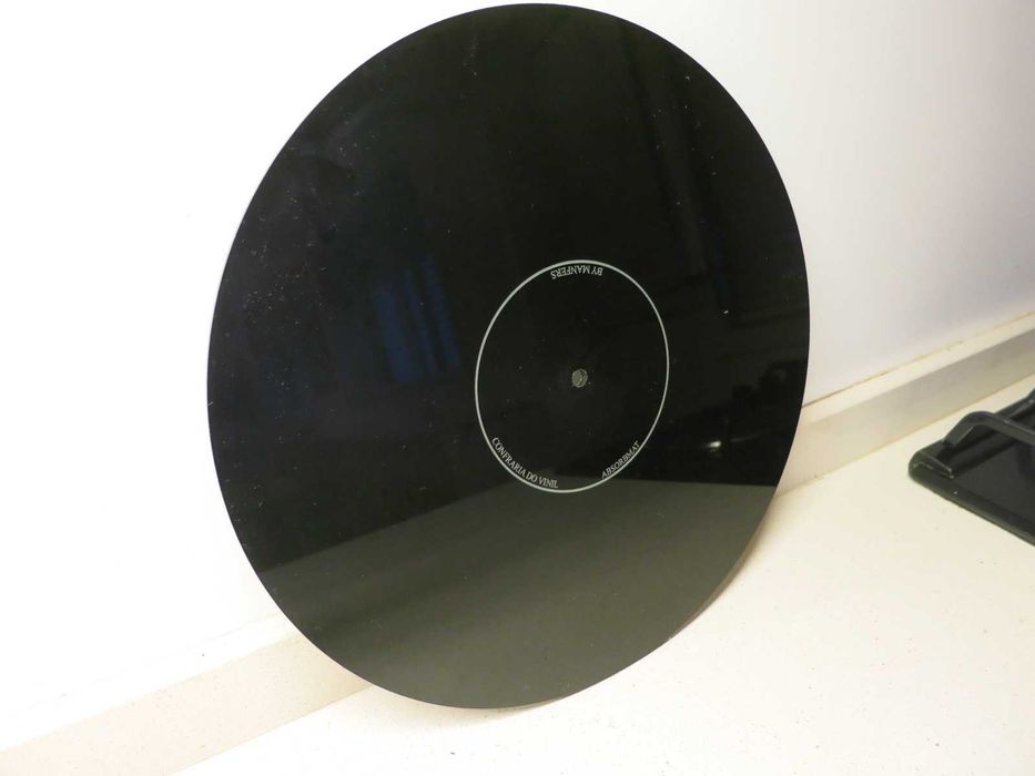 Tapete de gira-discos de acrílico