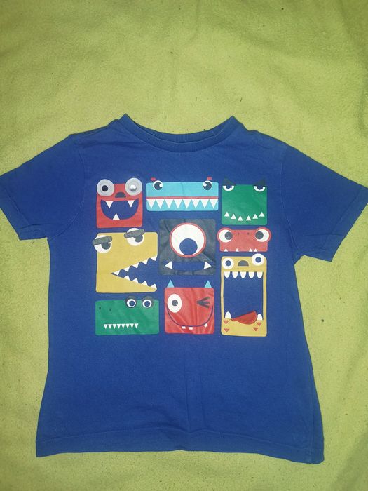 Zestaw t-shirt koszulka 116 (6 szt.)