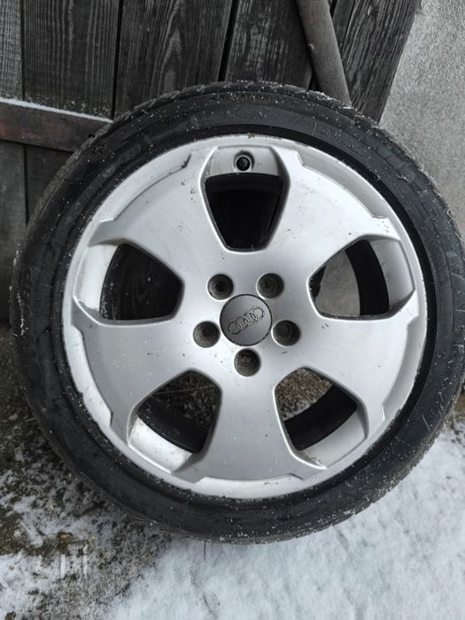 Koła Audi alufelgi opony zimowe 5x112