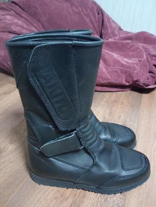 Мотоциклетні чоботи AKITO шкіряні Італія