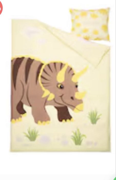 Capa edredon + fronha dinossauros