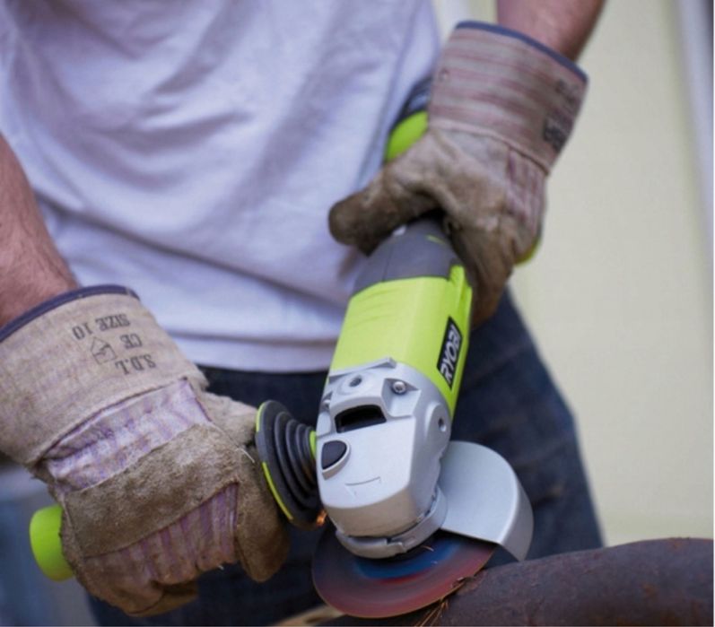 RYOBI Szlifierka Kątowa Akumulatorowa Bezszczotkowa 115m Tarcza