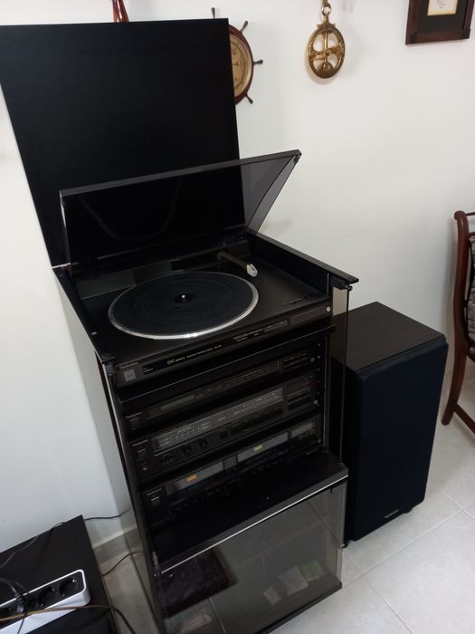 Conjunto de aparelhagem Hi-Fi