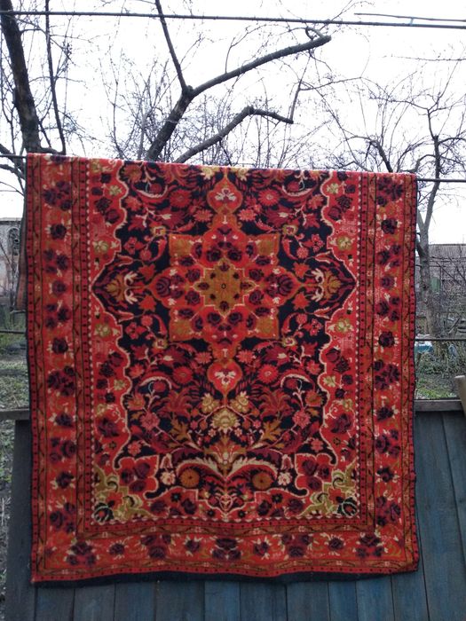 Ковер (2м) натуральный, палас  ковролин, качество СССР, шерсть