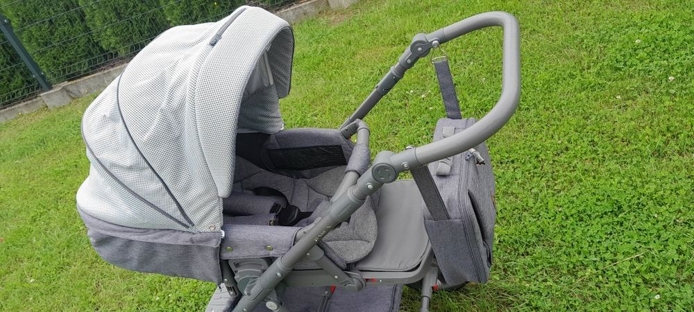Adamex Reggio szary wozek 2 w 1