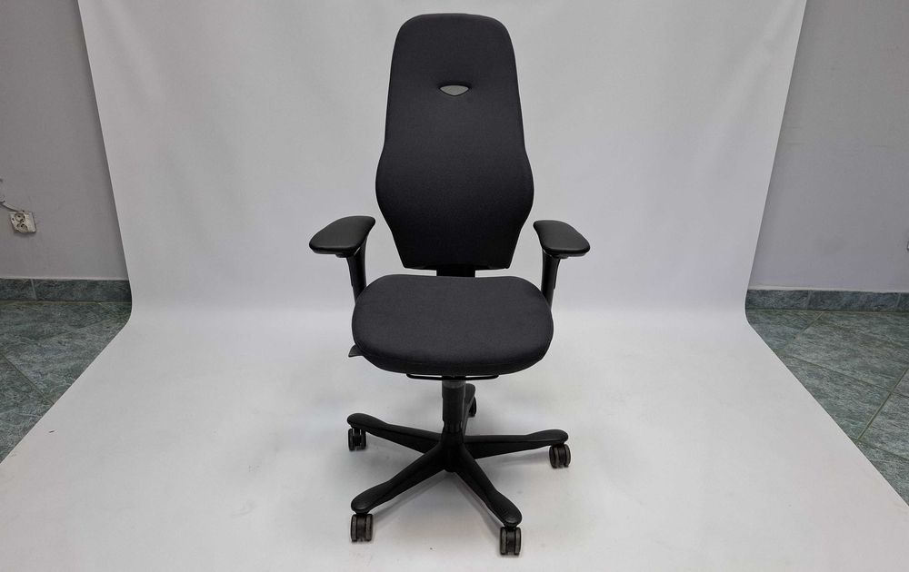 Fotel biurowy , krzesło obrotowe Kinnarps 6000 plus szary