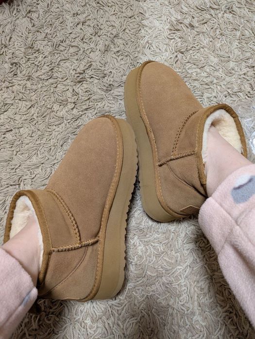 UGG Classic Ultra Mini platform Chesthut