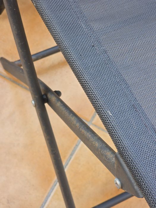 Conjunto de 4 Cadeiras de Exterior Dobráveis