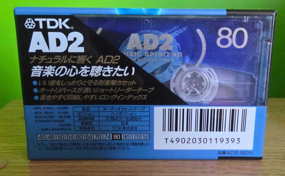 Kaseta TDK AD2 80