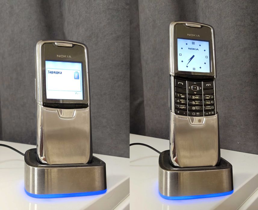 Nokia 8800 Classic Silver Edition ! Made in Germany ! НОВЫЙ ! Life timer 15 минут !
