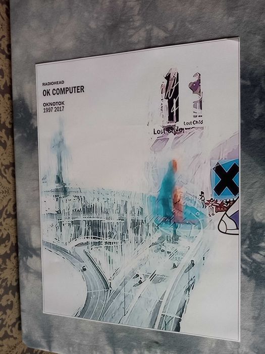 plakat na płótnie zespołu muzycznego radiohead