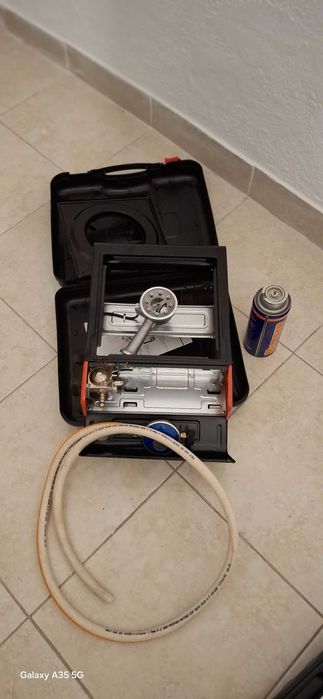 fogao a botija de gaz e de carga