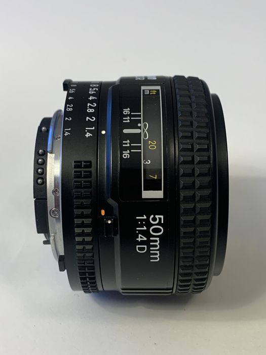 Nikon Nikkor AF 50mm 1.4 D objetiva FX Full frame
