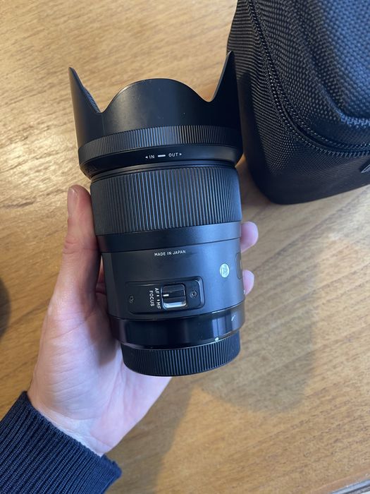 Sigma 35mm F1.4 para canon