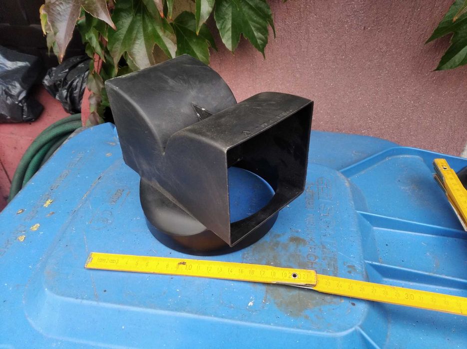 Rozdzielacz nawiewu pochłaniacza kuchennego wentylacja