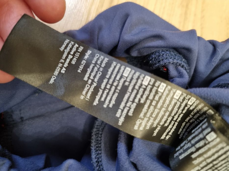 Spodnie Kari Traa Tove XS 34 granatowe