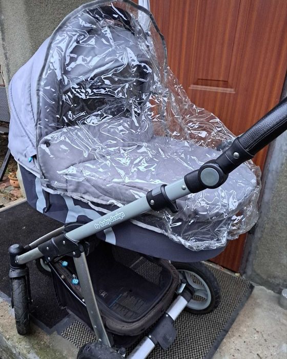 Wózek Baby Design Lupo 2w1, szary