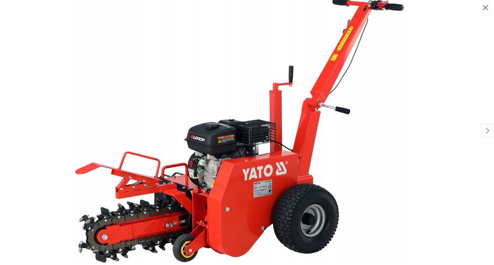 Usługa szybkich wykopów koparką łańcuchową / nawadnianie/światłowód/