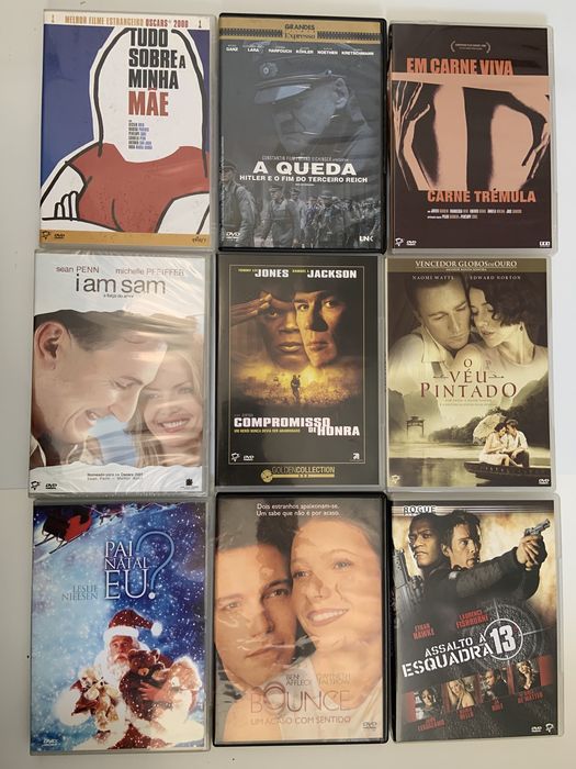 DVDs de filmes de culto
