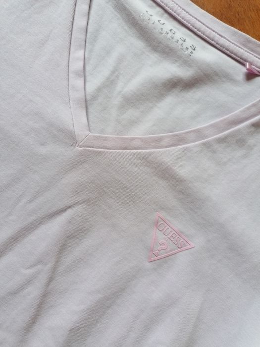 Guess L bluzka rozowa orginalna